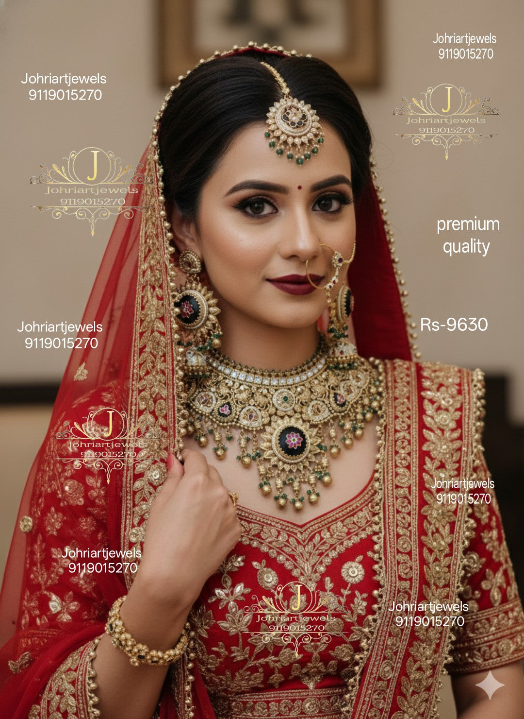 R-51.  Heritage bridal jewellery