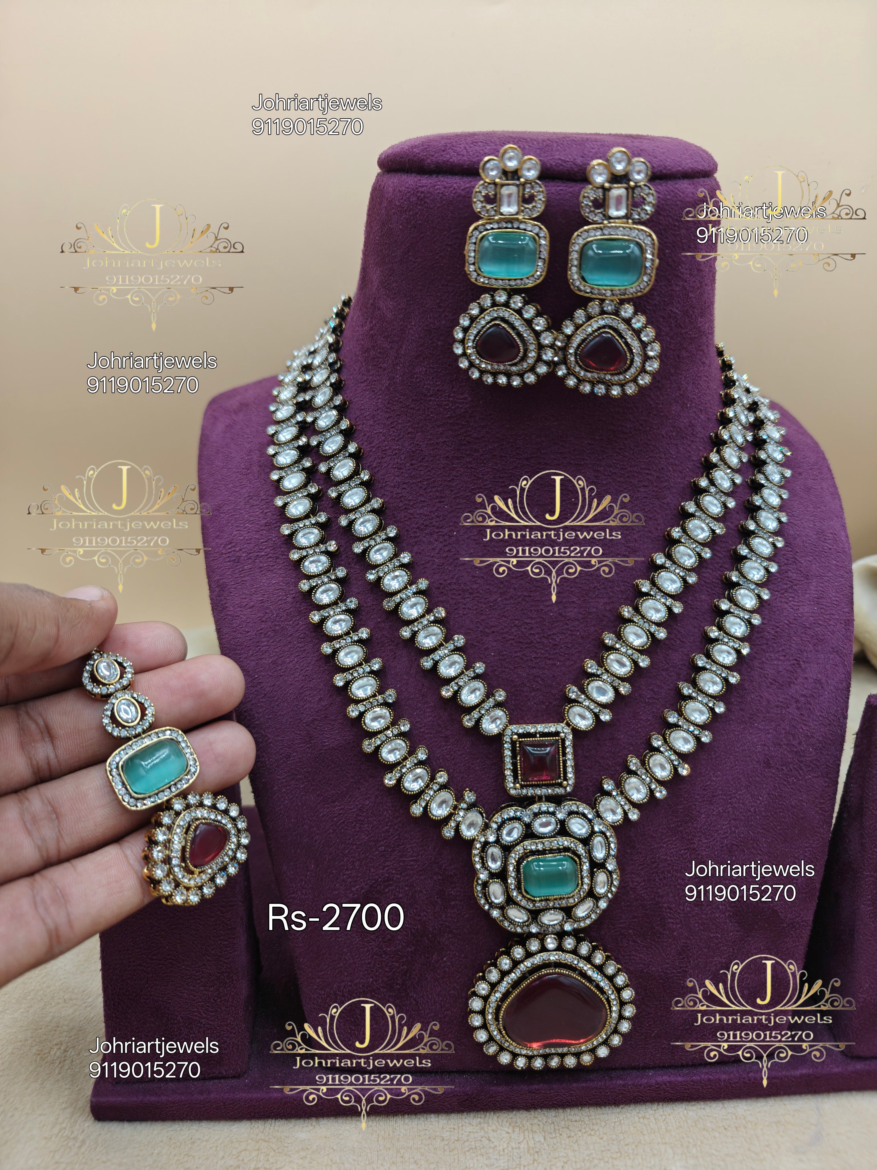 Victorian long necklace