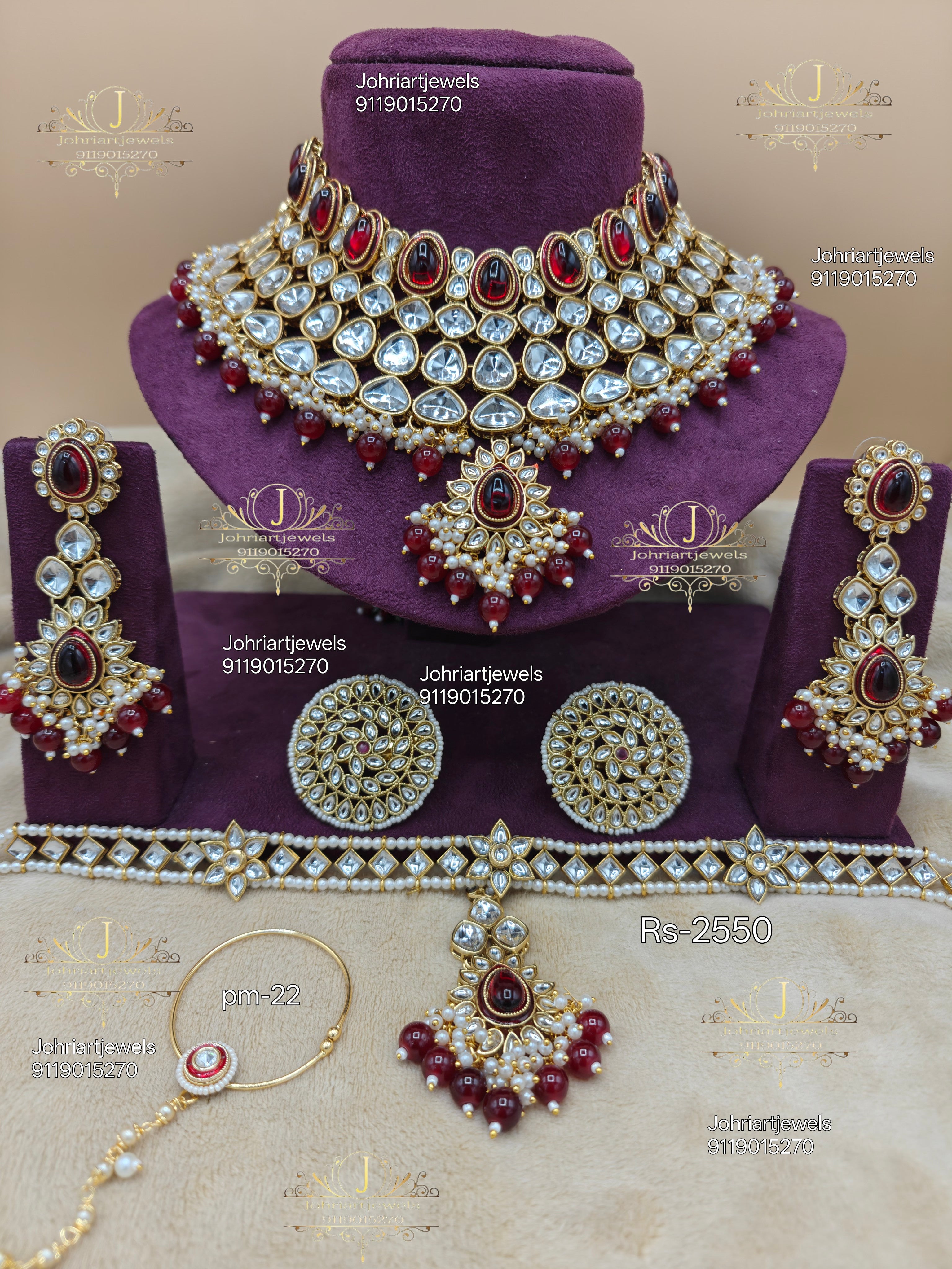 Kundan bridal jewellery