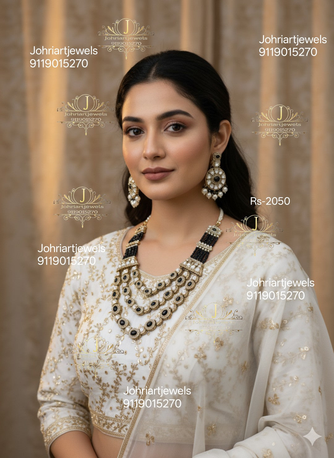 Victorian long necklace