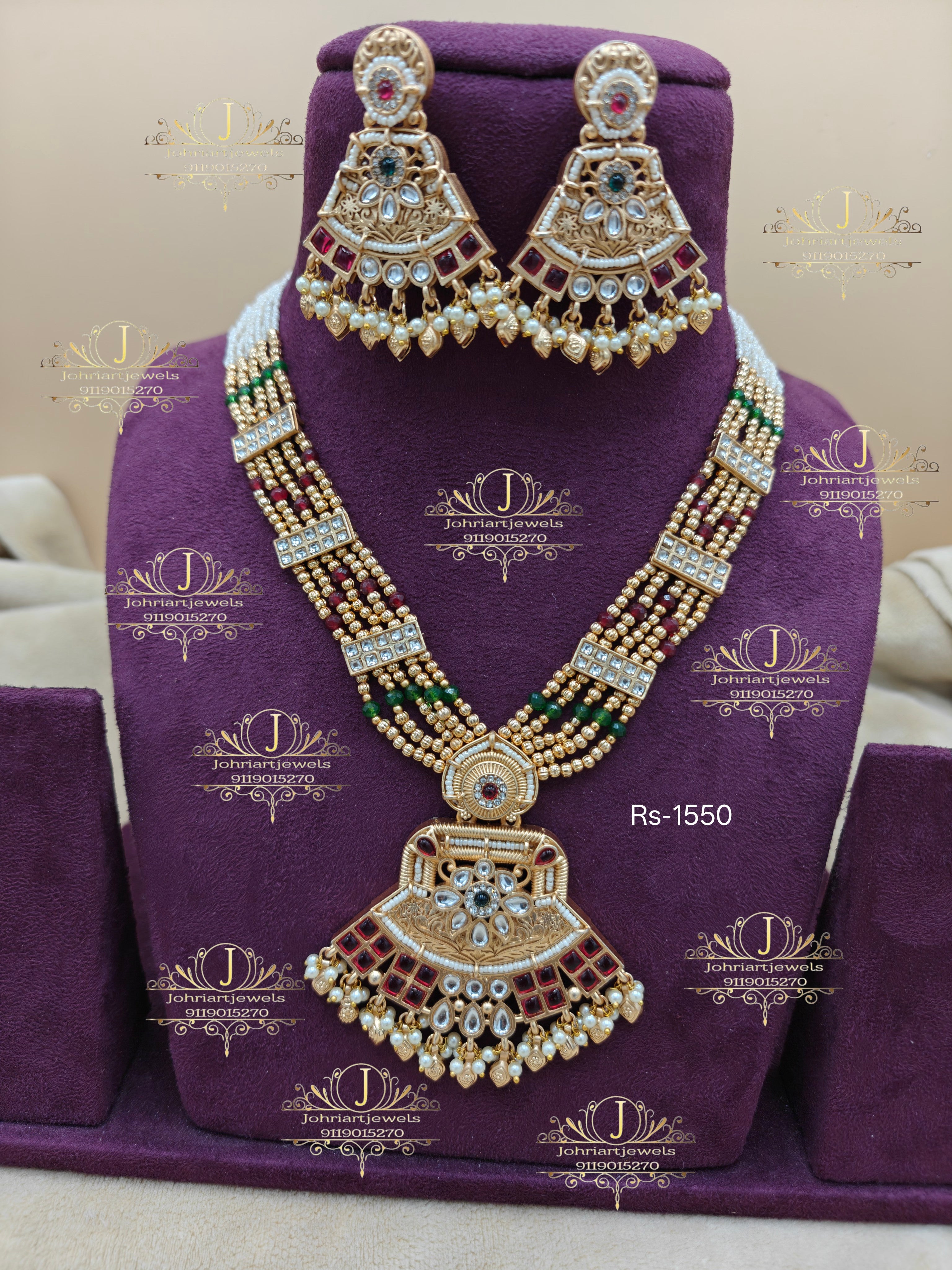 Heritage long necklace