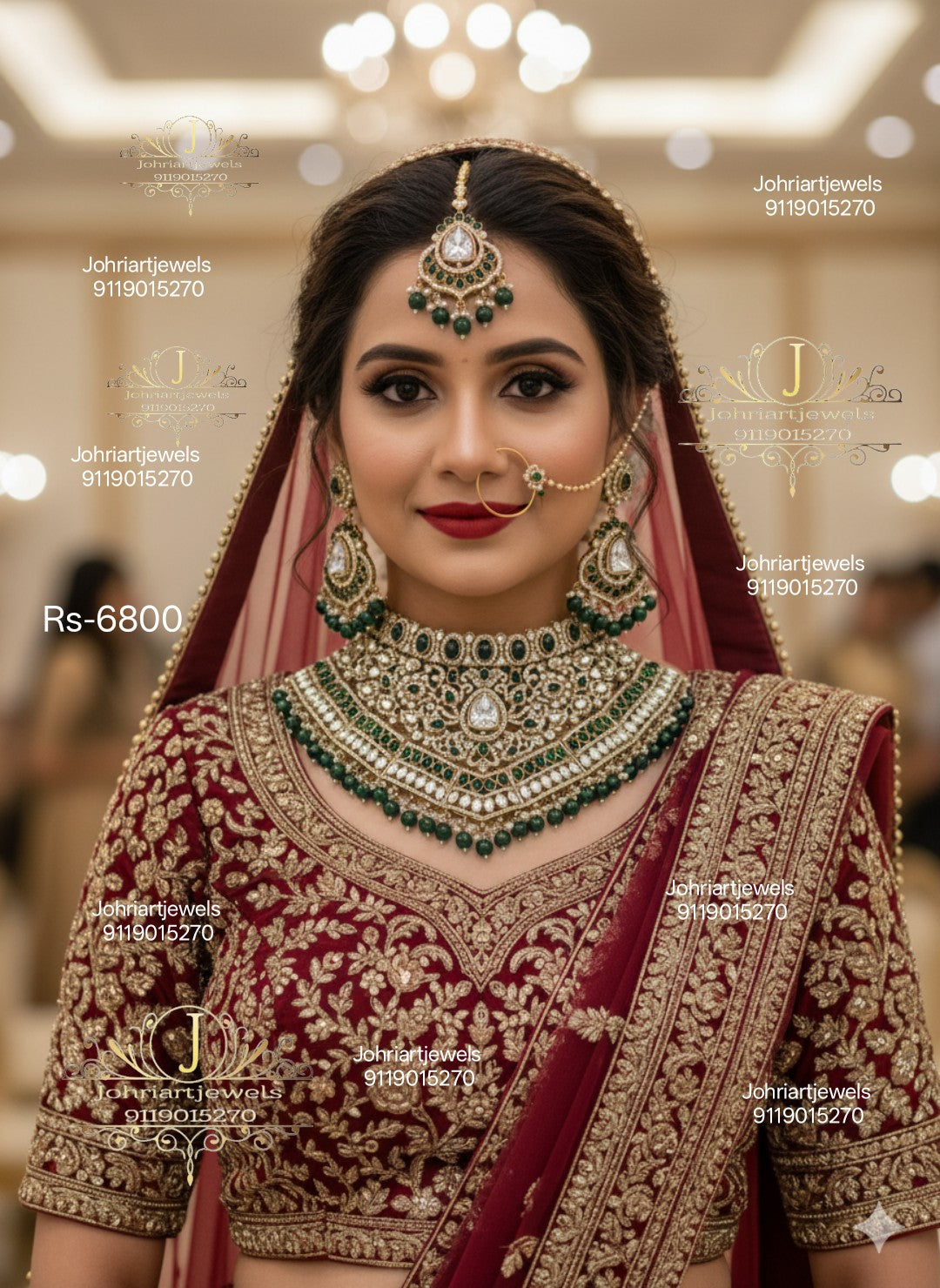 G-84. Premium bridel jewellery