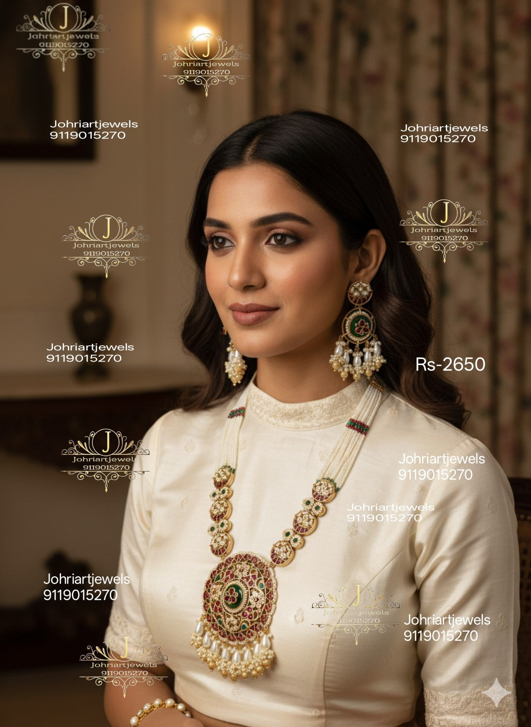 Heritage long necklace