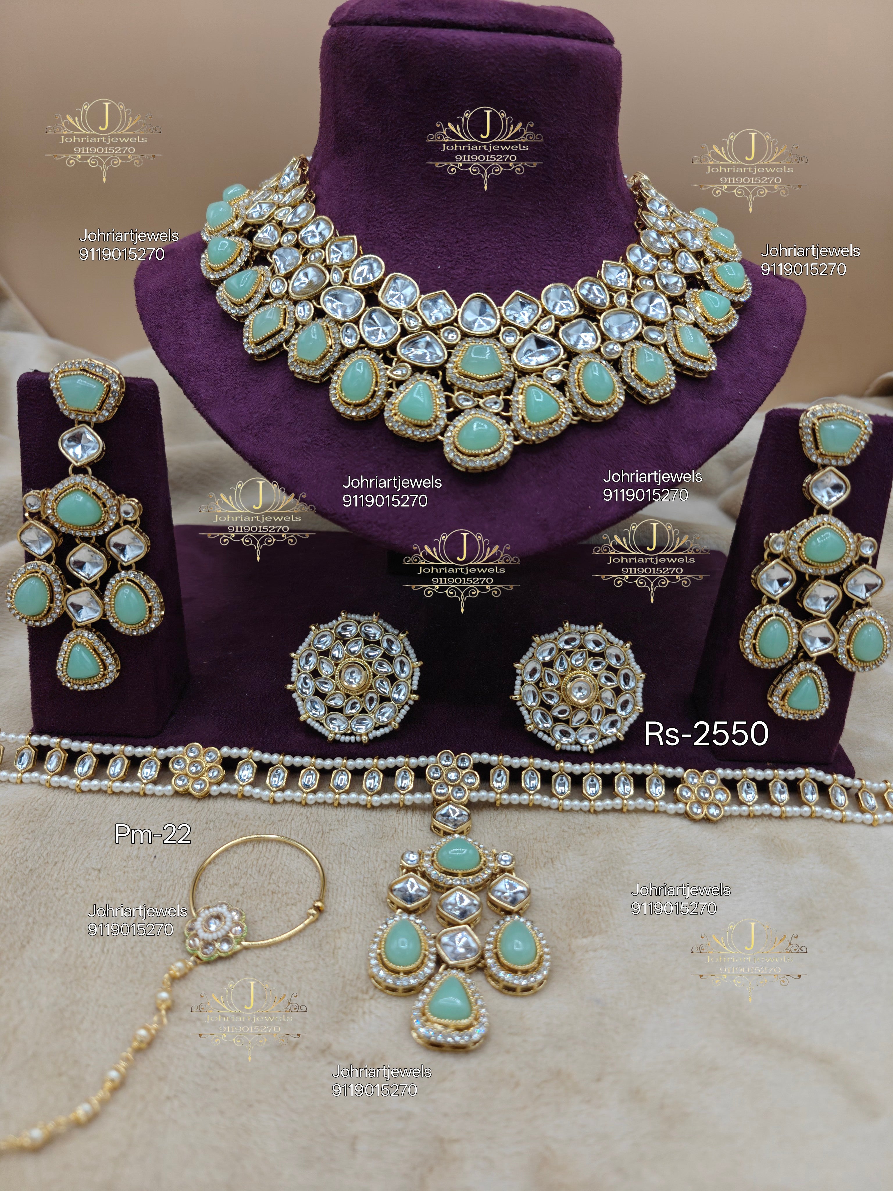 Kundan bridal jewellery