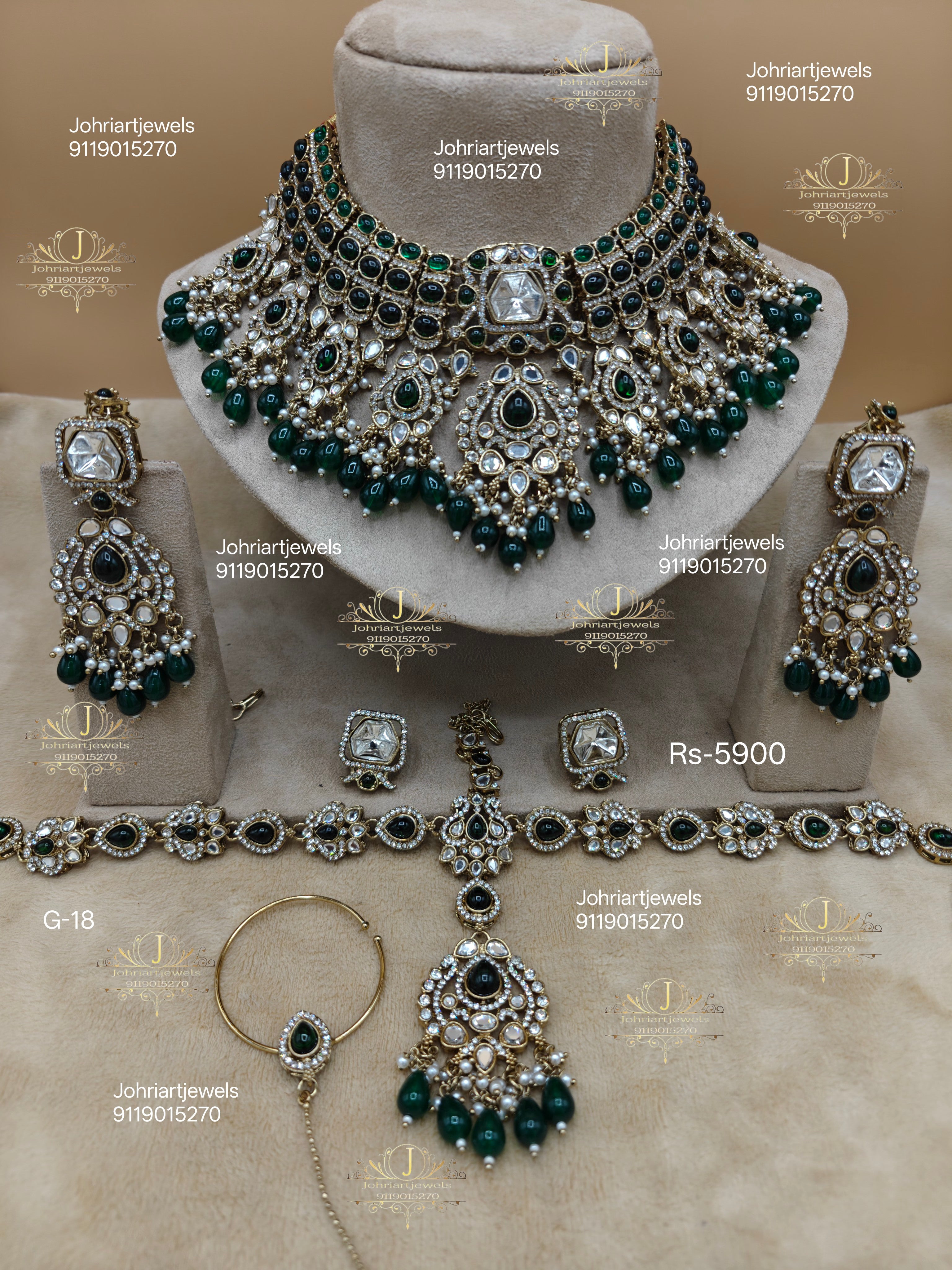 G-18 premium bridal jewellery