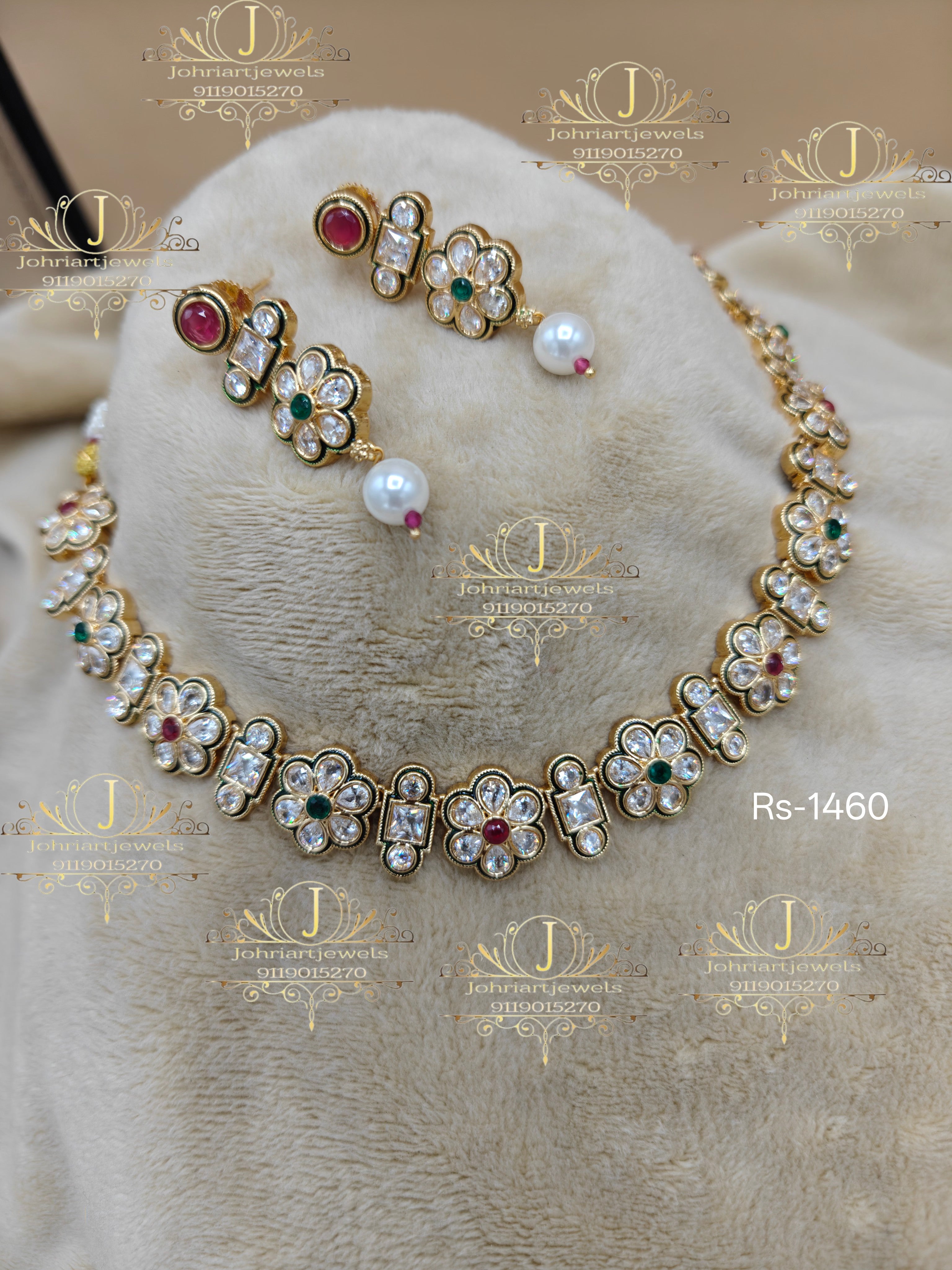 Polki Heritage necklace