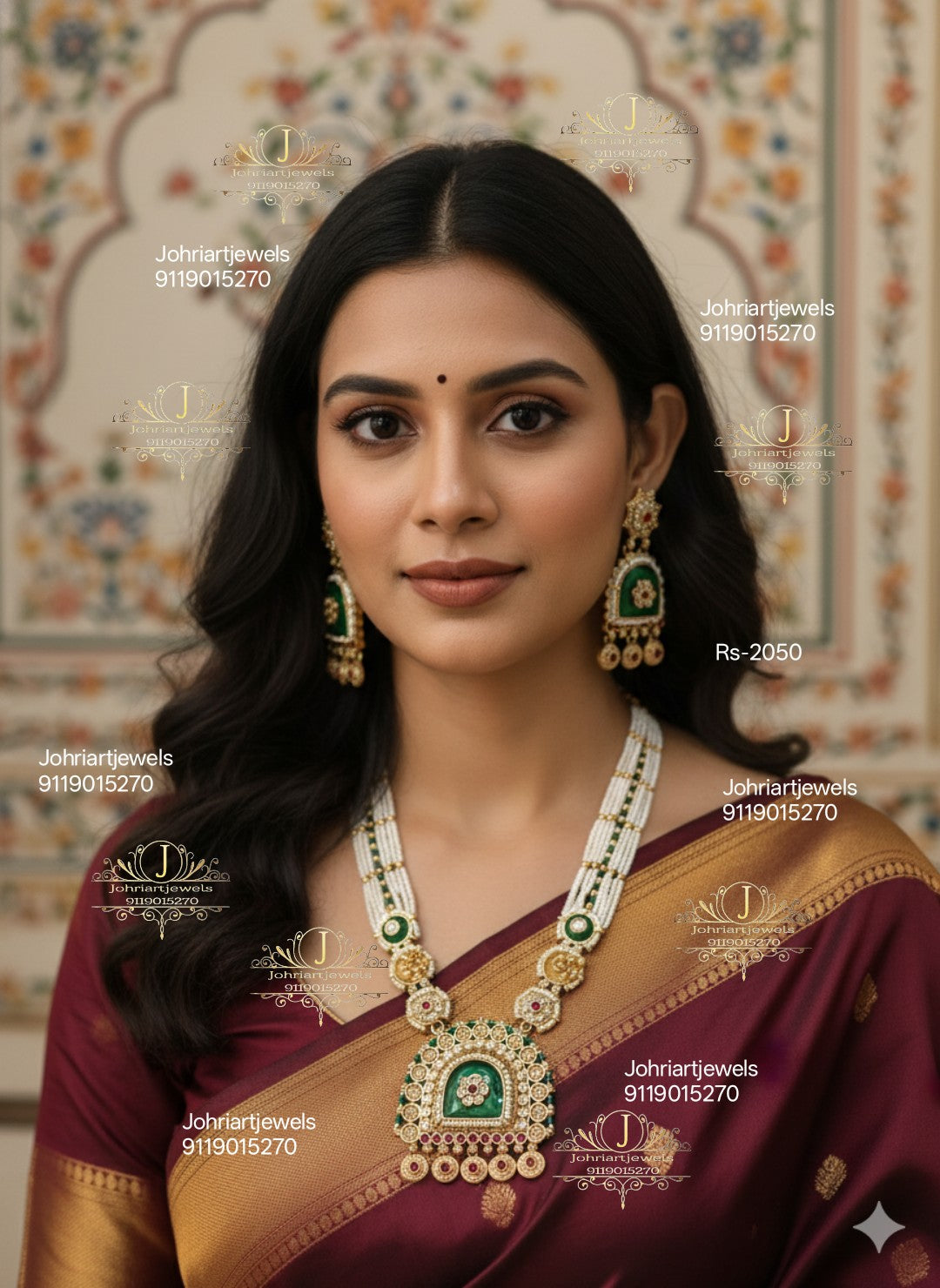 Heritage long necklace