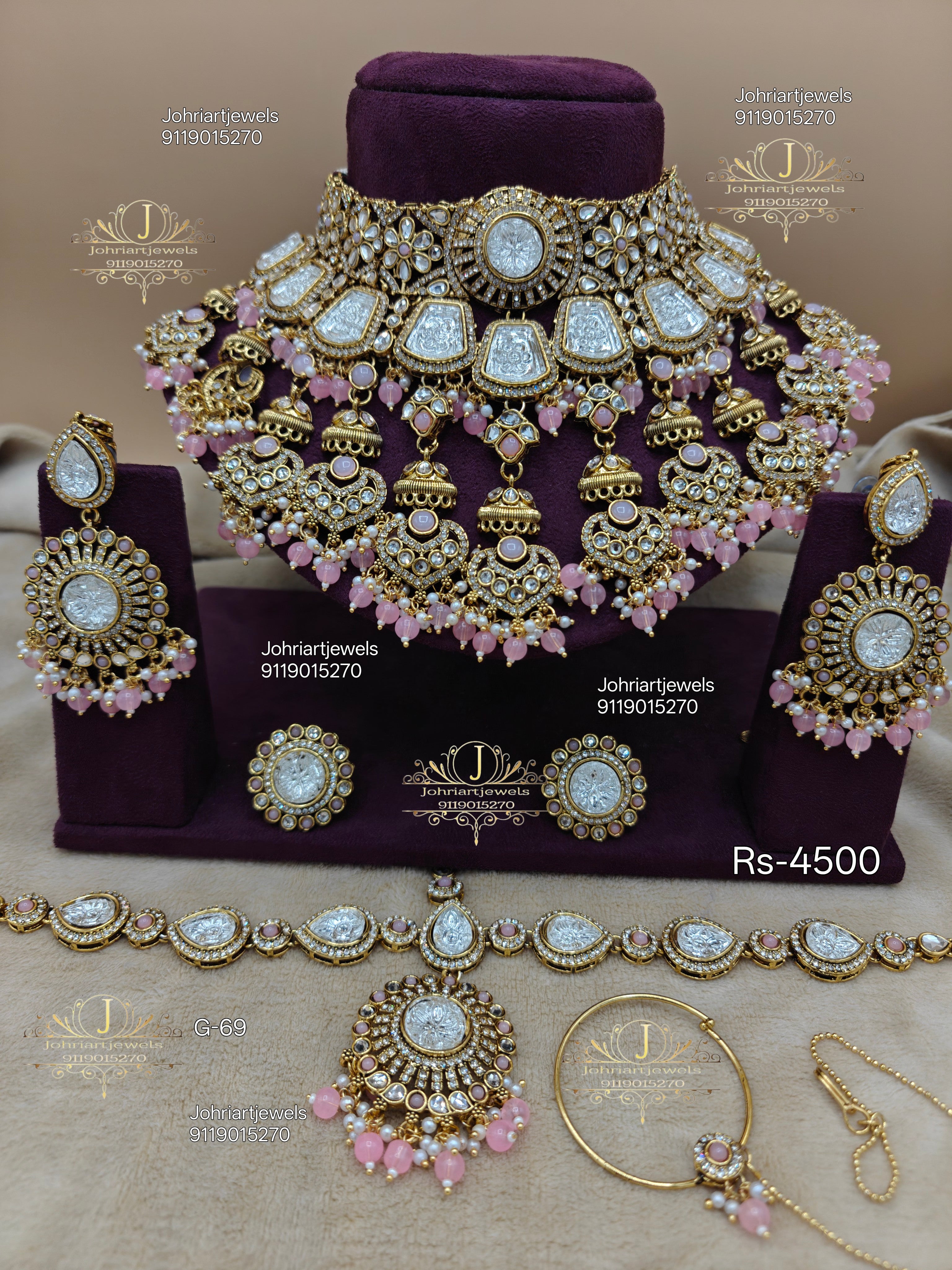Kundan premium quality bridal jewellery