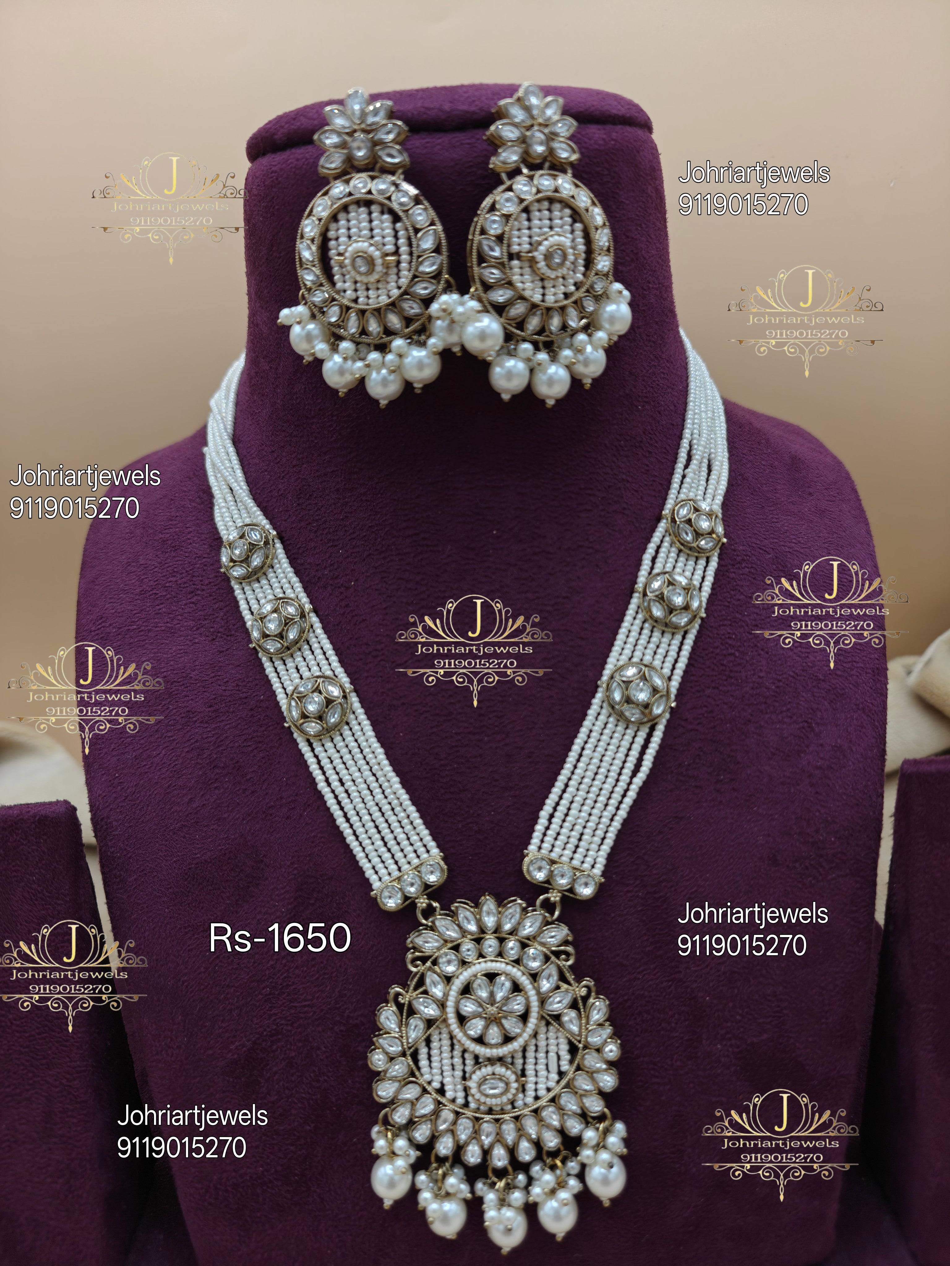 Victorian long necklace